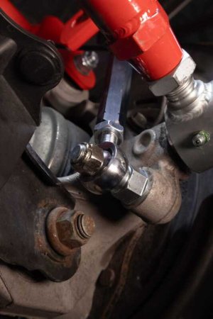 Chevrolet Camaro Sway Bar End Link - UMI Performance - Adjustable - Red - `16-`24